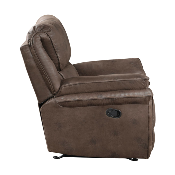 Proctor Rocker Reclining Chair in Brown - 8517BRW-1