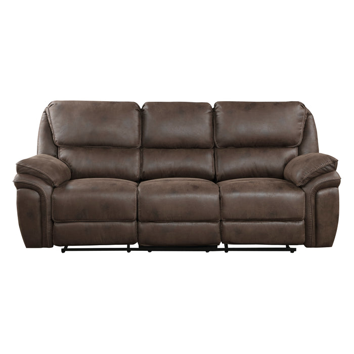 Proctor 2pc Set: Sofa, Love in Brown - 8517BRW*2