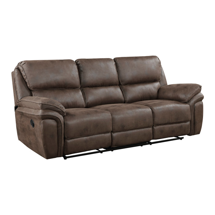 Proctor 2pc Set: Sofa, Love in Brown - 8517BRW*2