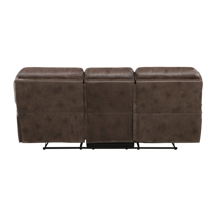 Proctor 2pc Set: Sofa, Love in Brown - 8517BRW*2