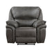 Proctor Power Reclining Chair in Gray - 8517GRY-1PW image