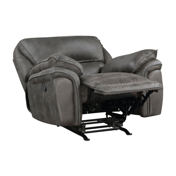 Proctor Rocker Reclining Chair in Gray - 8517GRY-1