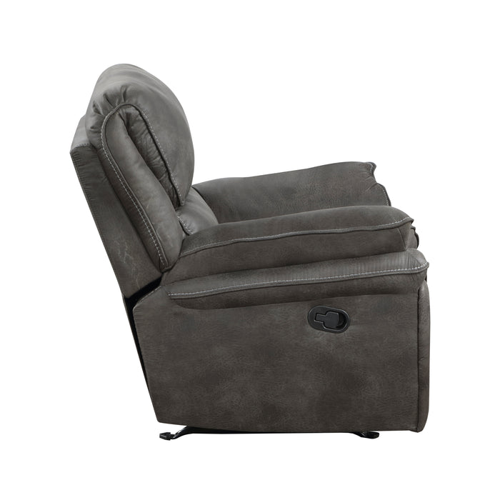 Proctor Rocker Reclining Chair in Gray - 8517GRY-1