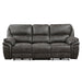 Proctor Power Double Reclining Sofa in Gray - 8517GRY-3PW image