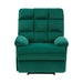 Colin Reclining Chair in Green - 8525GN-1 image