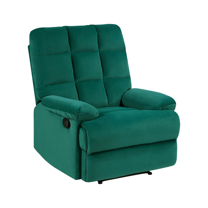 Colin Reclining Chair in Green - 8525GN-1