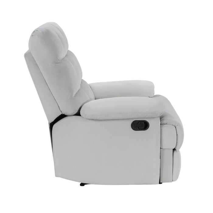 Colin Reclining Chair in Gray - 8525LG-1