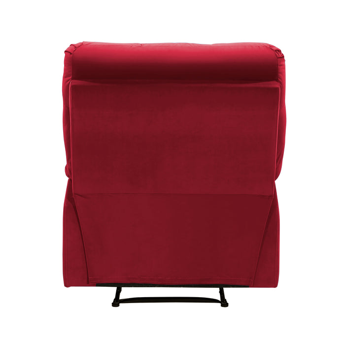 Colin Reclining Chair in Red - 8525RD-1