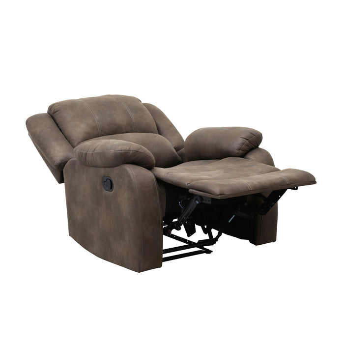 Fairview Reclining Chair in Brown - 8526BR-1