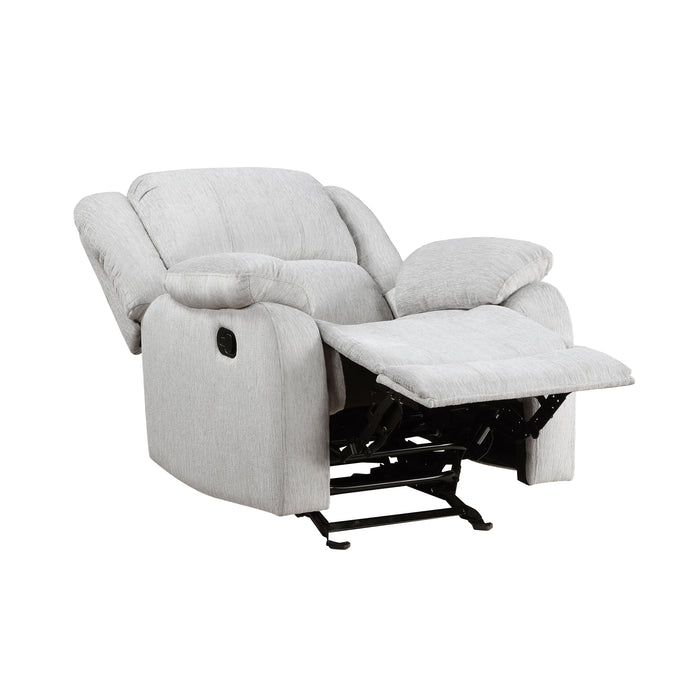 Fairview Glider Reclining Chair in Gray - 8526CN-1GD