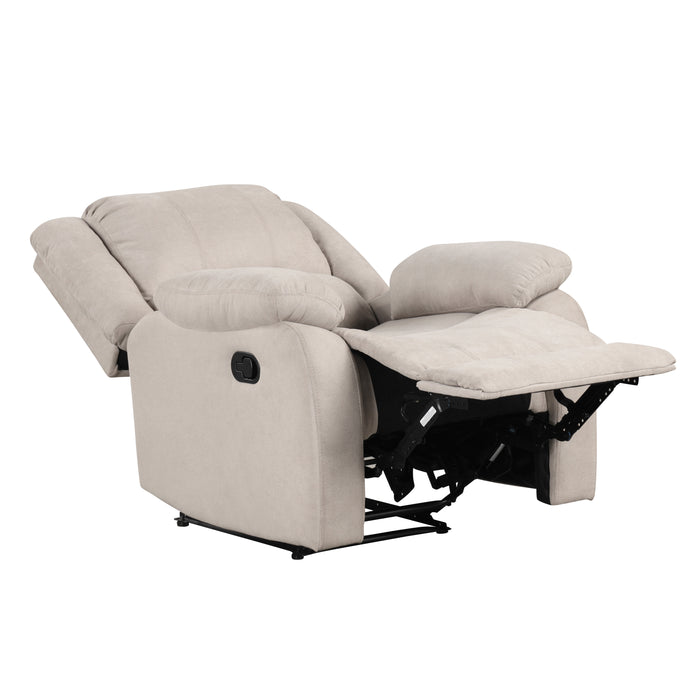 Fairview Reclining Chair in Beige - 8526FTM-1