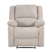 Fairview Reclining Chair in Beige - 8526FTM-1 image