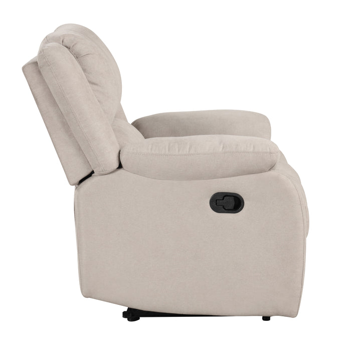 Fairview Reclining Chair in Beige - 8526FTM-1