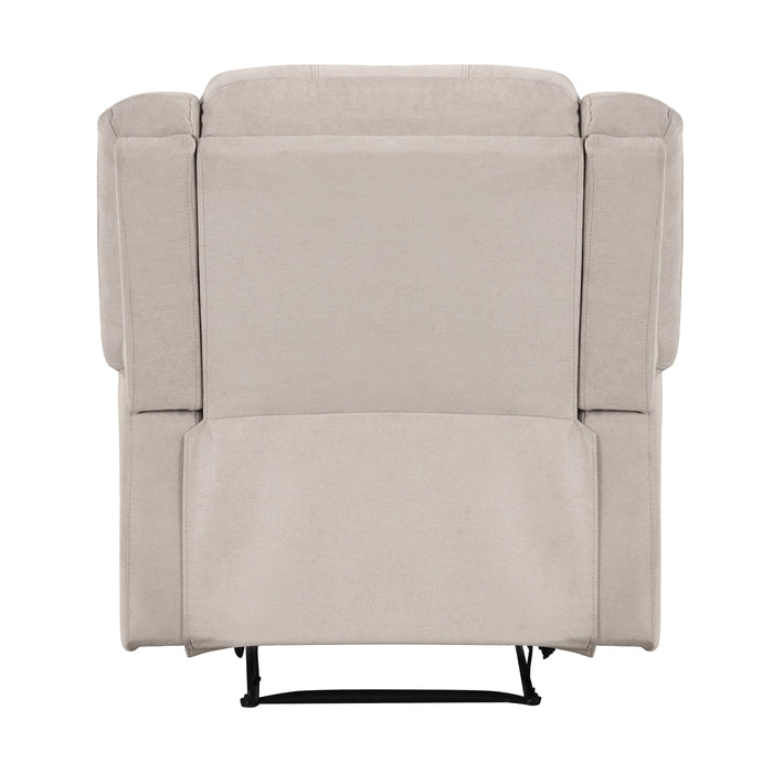 Fairview Reclining Chair in Beige - 8526FTM-1