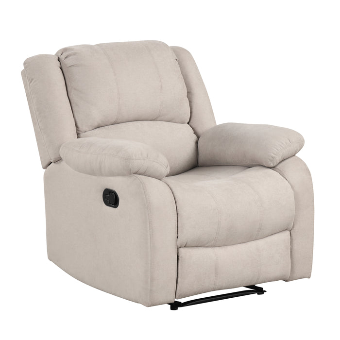 Fairview Reclining Chair in Beige - 8526FTM-1