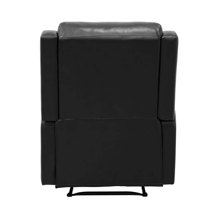 Durant RECLINING CHAIR in Black - 8527BLK-1