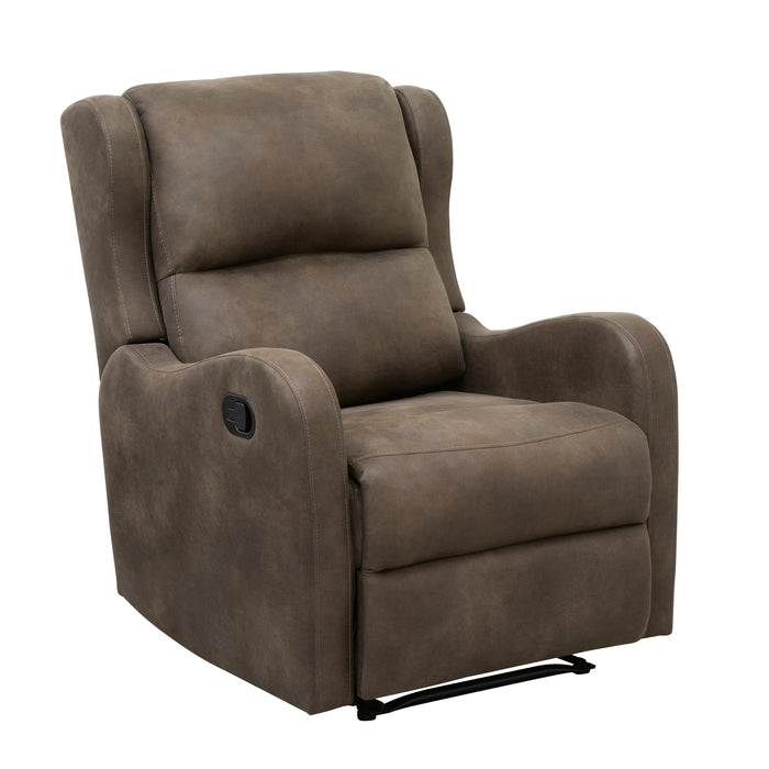 Durant RECLINING CHAIR in Brown - 8527BRW-1