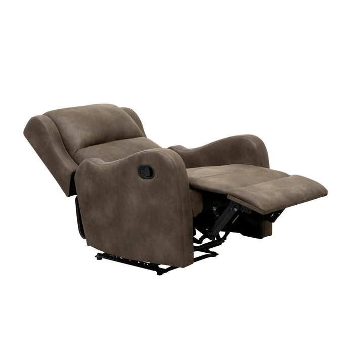 Durant RECLINING CHAIR in Brown - 8527BRW-1