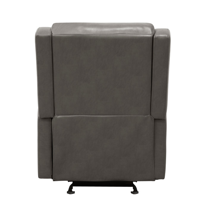 Durant Glider Reclining Chair in Gray - 8527GRY-1GD