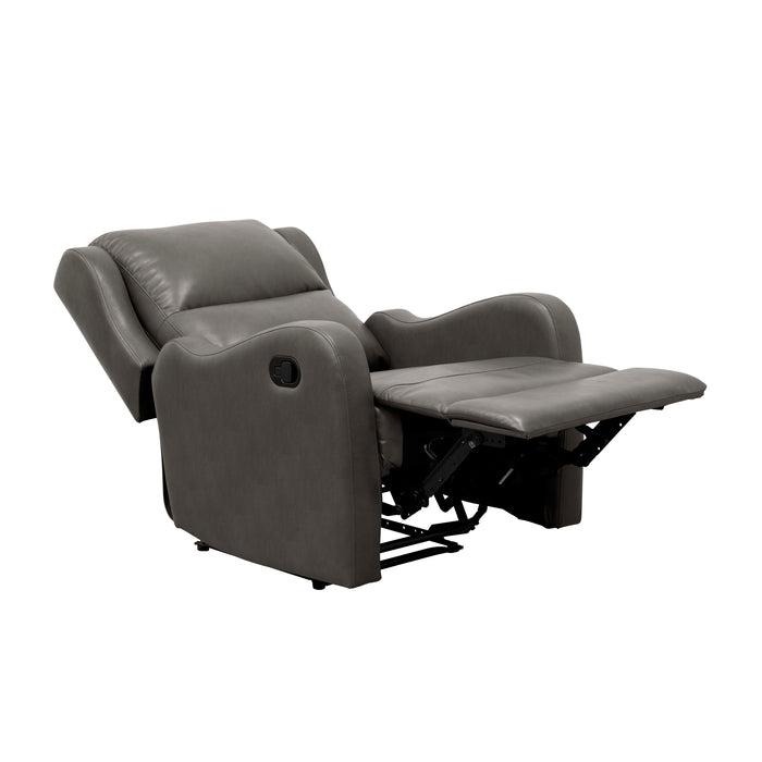 Durant RECLINING CHAIR in Gray - 8527GRY-1