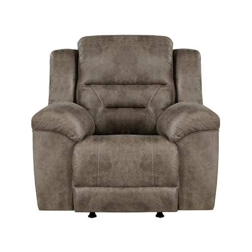 Hazen Rocker Reclining Chair in Brown - 8538BR-1 image