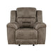 Hazen Rocker Reclining Chair in Brown - 8538BR-1 image