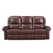 Mccall Power Double Reclining Sofa with Power Headrests and Charging Ports in Brown - 8546BR-3PWH image