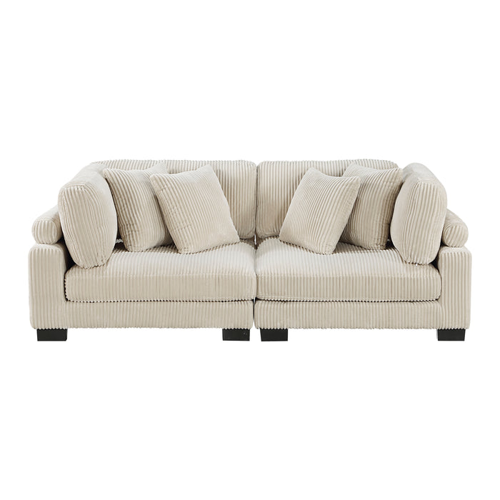 Traverse Loveseat in Beige - 8555BE-2* image