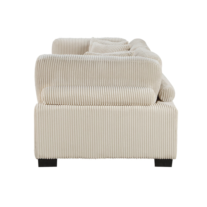 Traverse Loveseat in Beige - 8555BE-2*