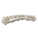 Traverse 6-Piece Modular Sectional in Beige - 8555BE*3CR3AC image