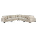 Traverse 5-Piece Modular Sectional in Beige - 8555BE*2AC3CR image