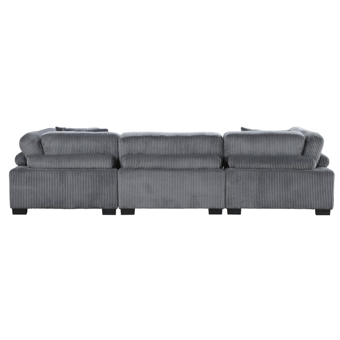 Traverse Sofa in Gray - 8555GY-3*