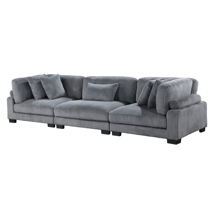 Traverse Sofa in Gray - 8555GY-3*