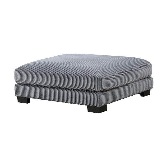 Traverse Ottoman in Gray - 8555GY-4