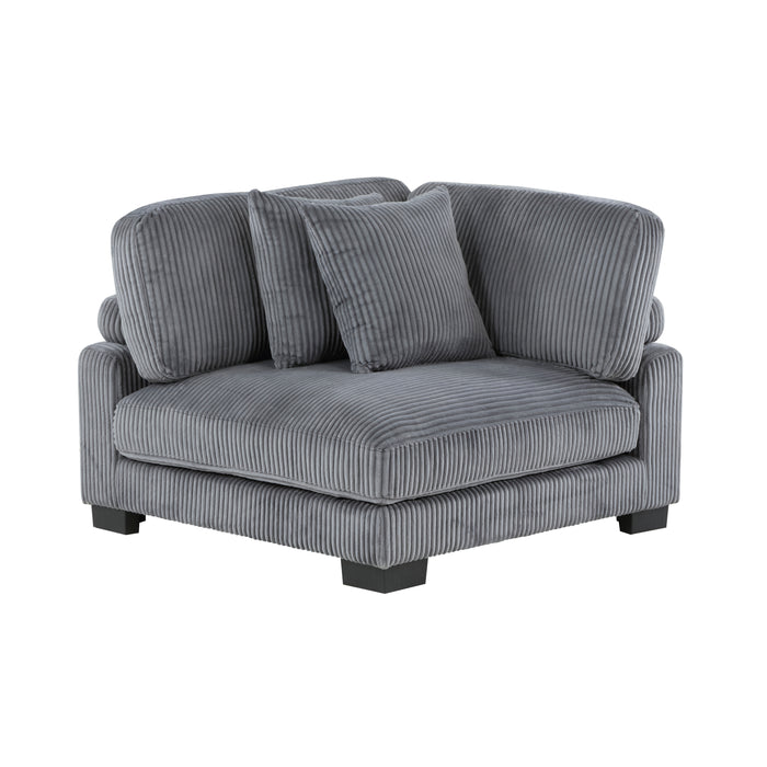 Traverse 5-Piece Modular Sectional in Gray - 8555GY*2AC3CR