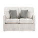 Hampstead Loveseat in Gray/White - 8557-2 image