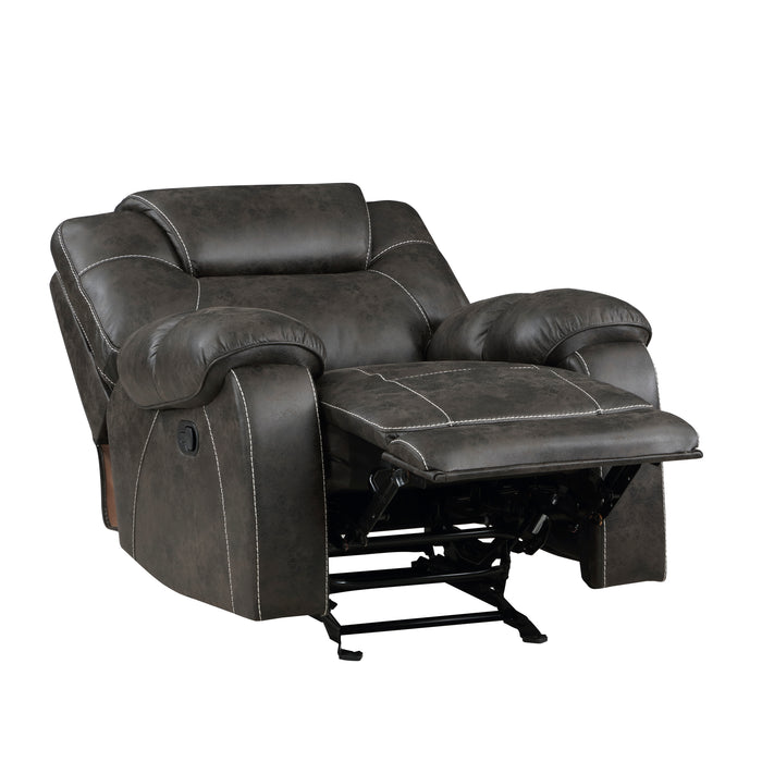 Gainesville Glider Reclining Chair in Brown - 8560PM-1