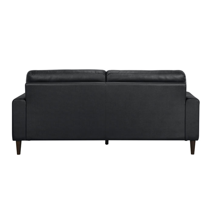 Lewes Sofa in Black - 8566BLK-3