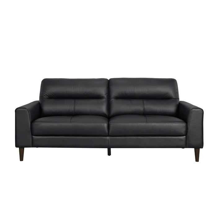 Lewes Sofa in Black - 8566BLK-3 image