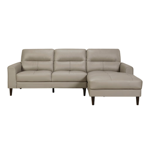 Lewes 2-Piece Sectional with Right Chaise in Beige - 8566LTE*SC image