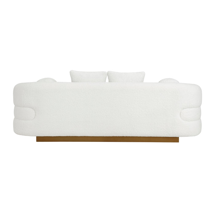 Novella Sofa in White - 8568WH-3