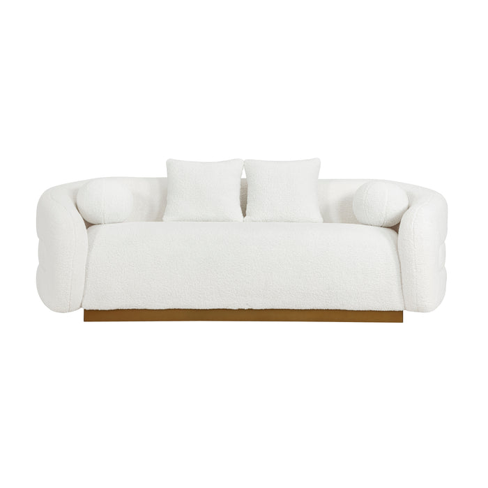 Novella Sofa in White - 8568WH-3 image