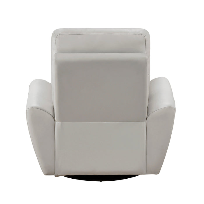 Essex Swivel Glider Chair in Gray - 8577GY-1