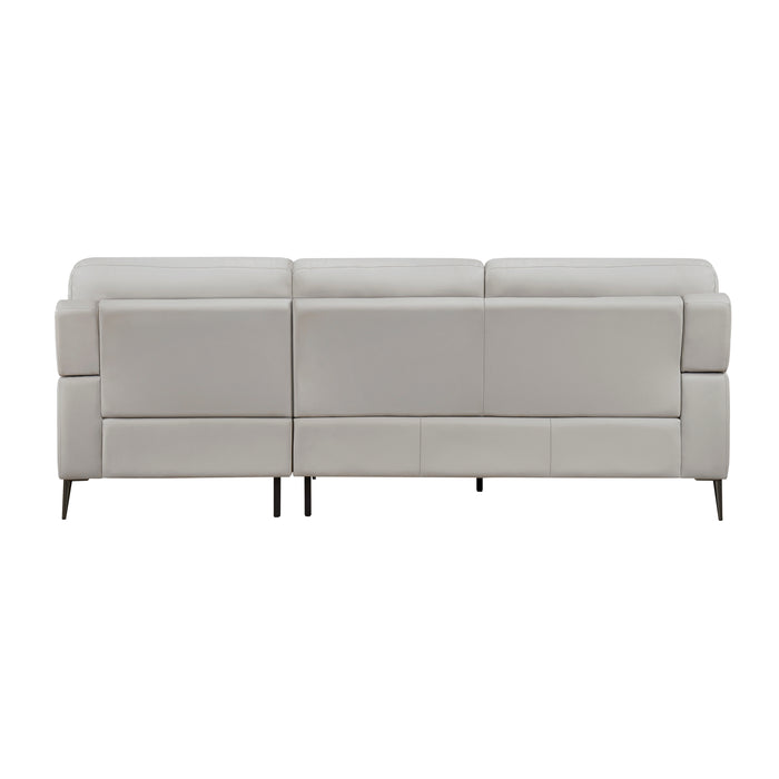 Essex 2-Piece Sectional with Right Chaise in Gray - 8577GY*SC