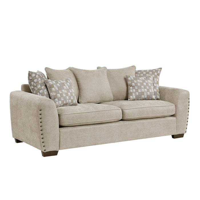 Silverthorne 2pc Set: Sofa, Love in Brown - 8579SS*2