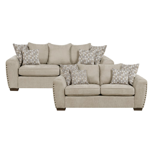 Silverthorne 2pc Set: Sofa, Love in Brown - 8579SS*2 image