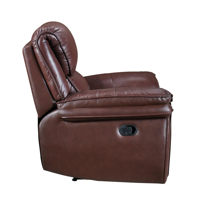 Lyman Reclining Chair in Brown - 8588BR-1