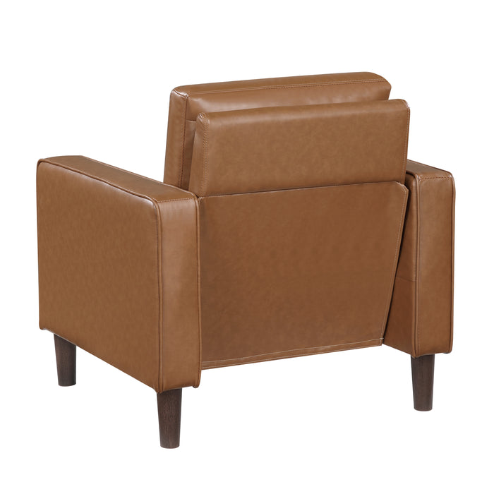 Malcolm Chair in Brown - 9203BRW-1