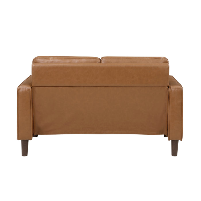 Malcolm Loveseat in Brown - 9203BRW-2