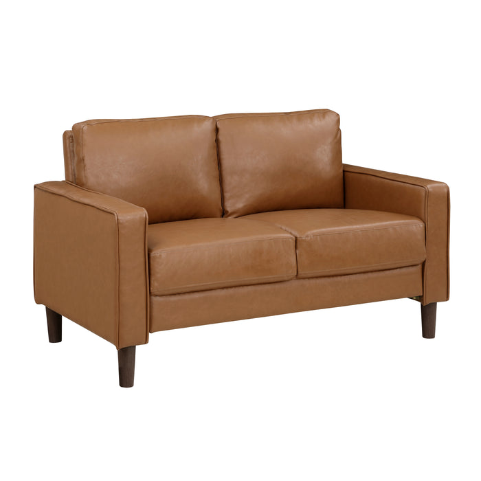 Malcolm Loveseat in Brown - 9203BRW-2